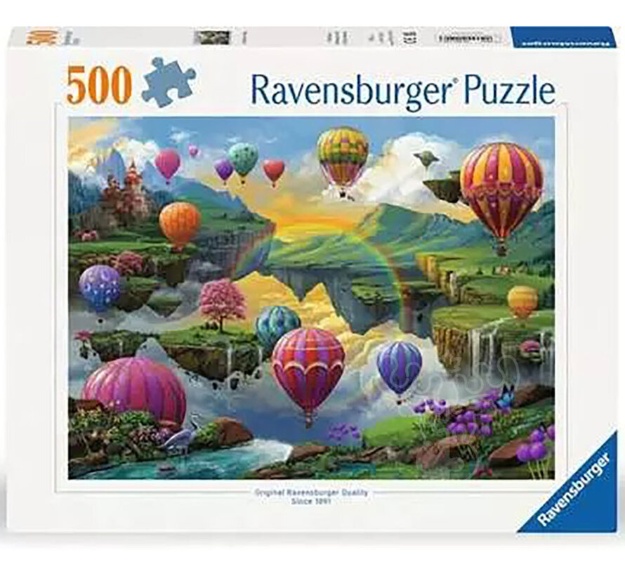 Ravensburger Air Balloon Valley Puzzle 500pcs
