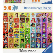 Ravensburger Ravensburger Disney: Disney & Pixar Color Palette Puzzle 500pcs
