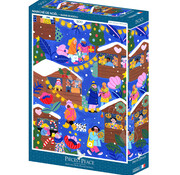 Pieces & Peace Pieces & Peace Christmas Market Puzzle 500pcs