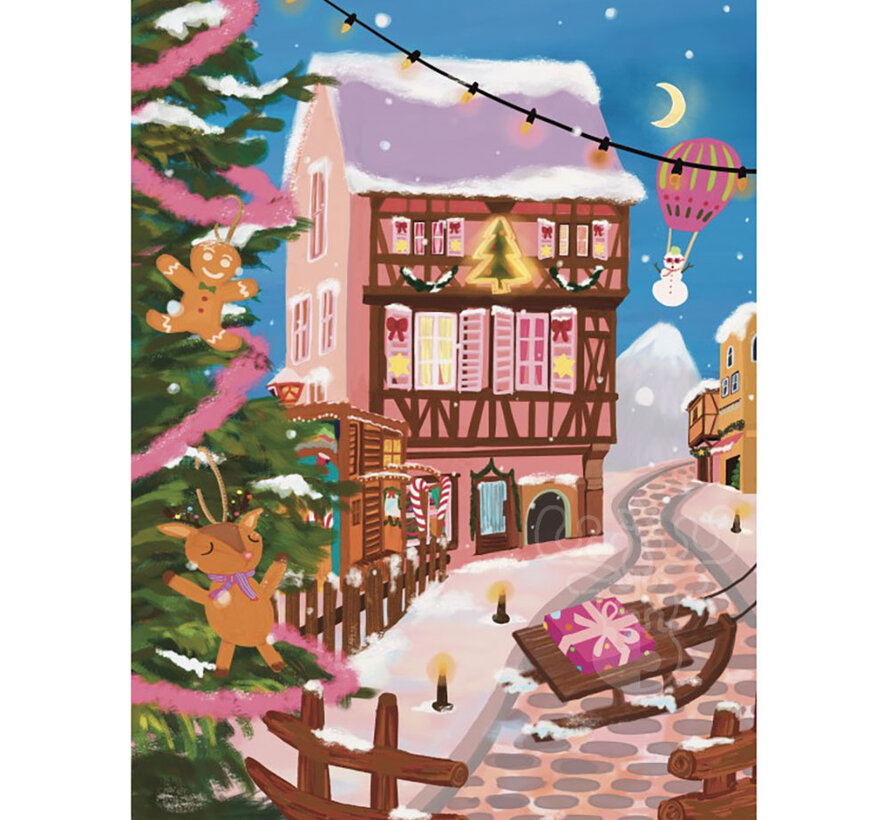 Pieces & Peace Colmar Christmas Market Puzzle 500pcs