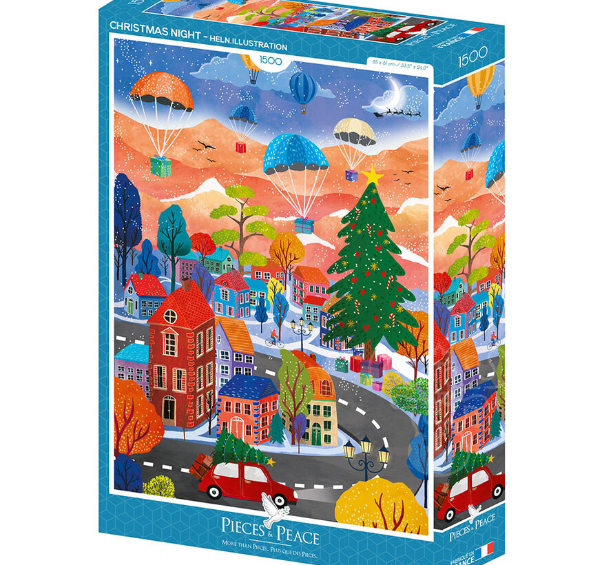 Pieces & Peace Christmas Night Puzzle 1500pcs