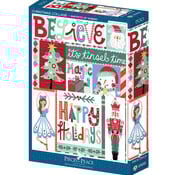 Pieces & Peace Pieces & Peace Christmas Collage Puzzle 500pcs
