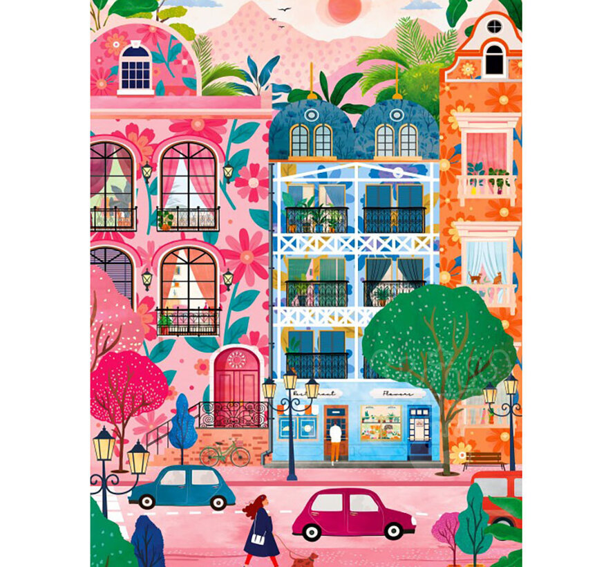 Pieces & Peace Flower Power Puzzle 1500pcs