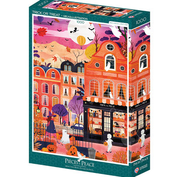 Pieces & Peace Pieces & Peace Trick or Treat Puzzle 1000pcs