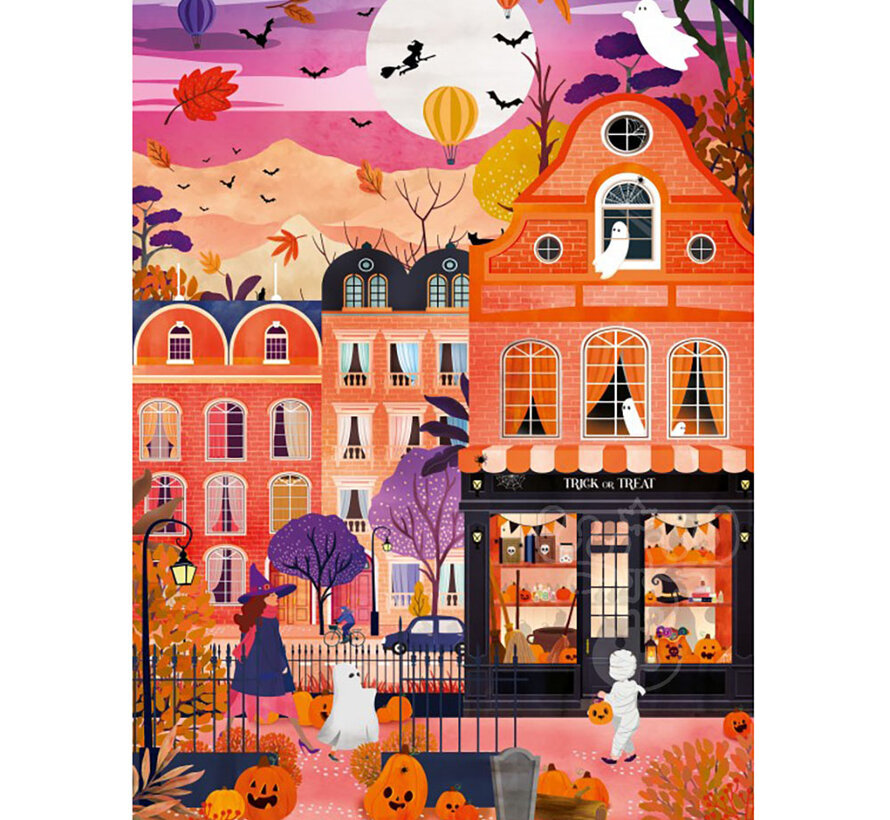 Pieces & Peace Trick or Treat Puzzle 1000pcs