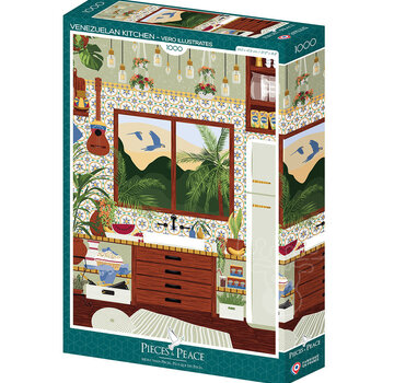 Pieces & Peace Pieces & Peace Venezuelan Kitchen Puzzle 1000pcs