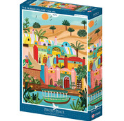 Pieces & Peace Pieces & Peace The Nubian Village Puzzle 500pcs