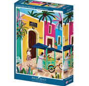 Pieces & Peace Pieces & Peace Colors of Mexico Puzzle 500pcs