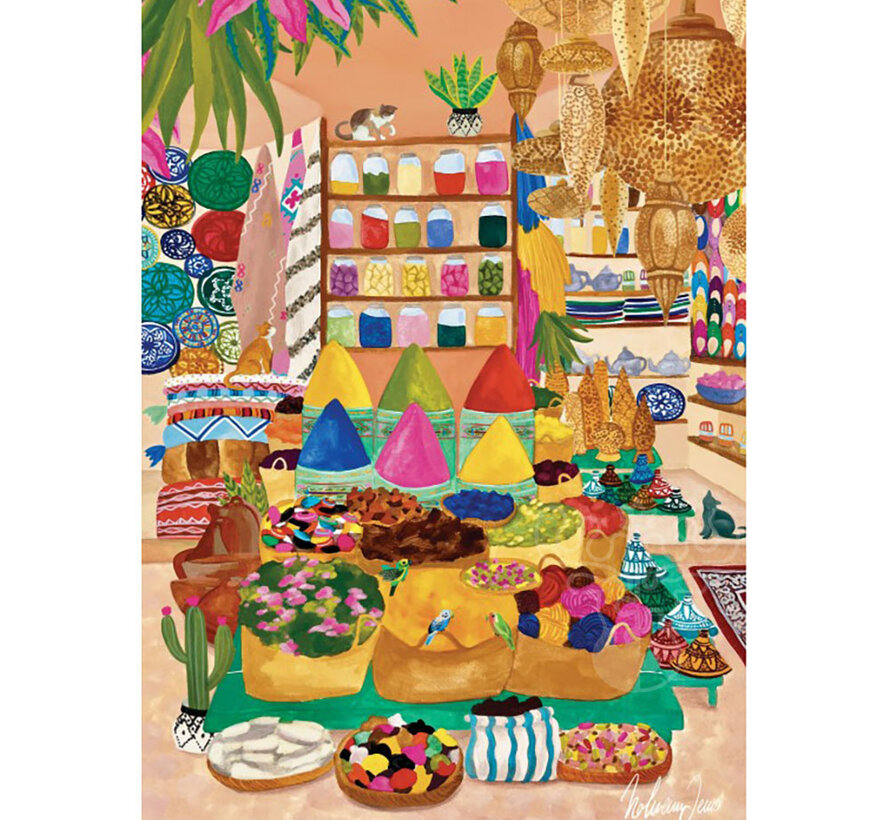 Pieces & Peace Spice Square Puzzle 1000pcs