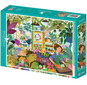 Pieces & Peace Pieces & Peace My Happy Place is in the Greenhouse Puzzle 2000pcs
