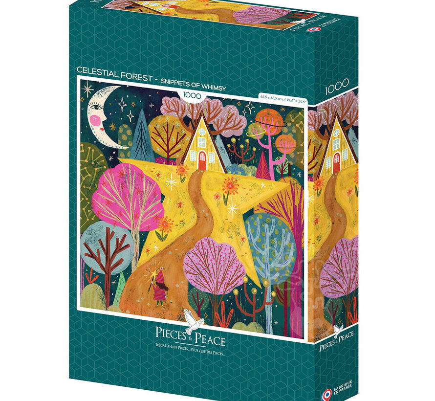 Pieces & Peace Celestial Forest Puzzle 1000pcs