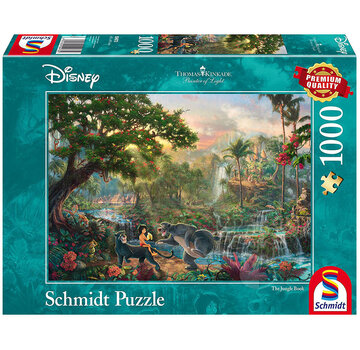 Schmidt Schmidt Thomas Kinkade - Disney The Jungle Book Puzzle 1000pcs - Import