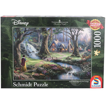 Schmidt Schmidt Thomas Kinkade - Disney Snow White Puzzle 1000pcs - Import
