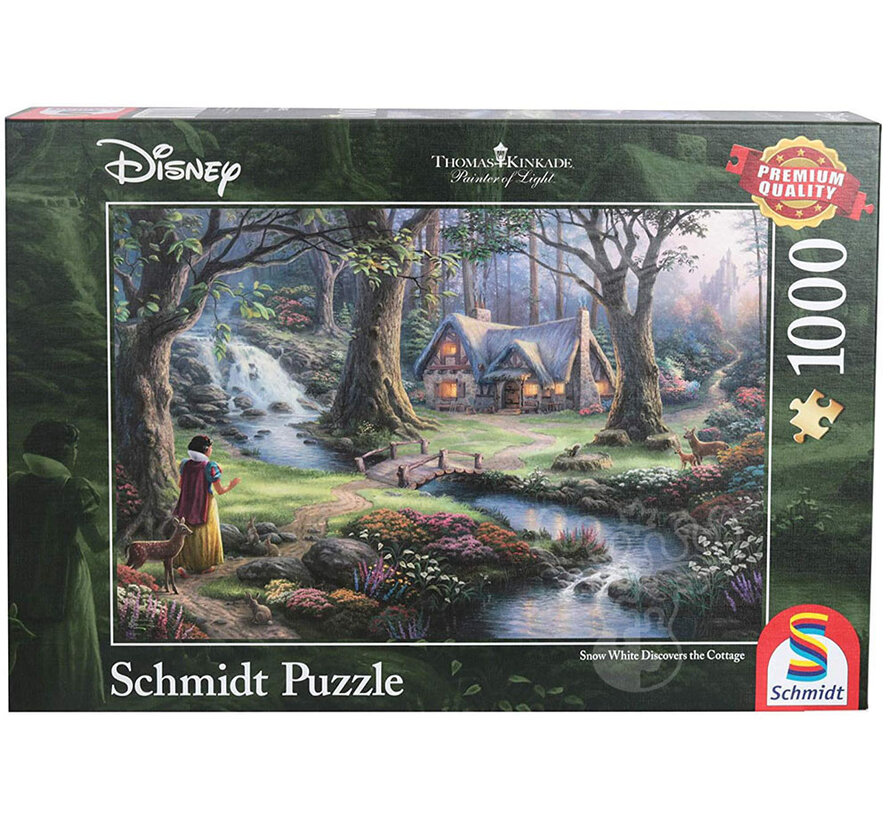 Schmidt Thomas Kinkade - Disney Snow White Puzzle 1000pcs - Import