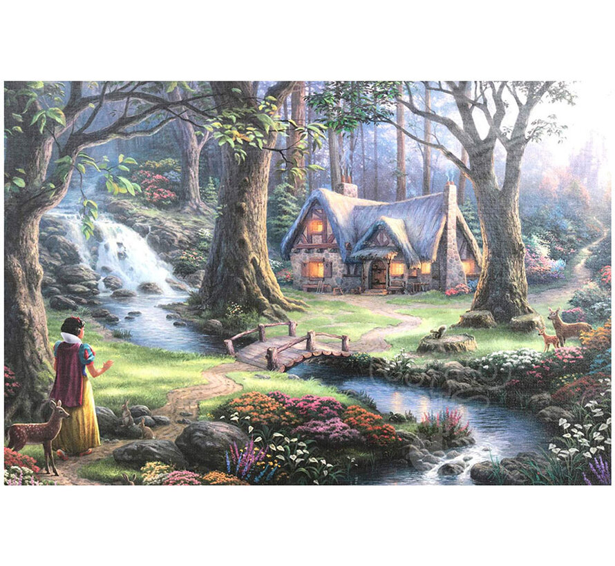 Schmidt Thomas Kinkade - Disney Snow White Puzzle 1000pcs - Import