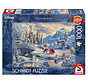Schmidt Thomas Kinkade - Disney Beauty and the Beast‘s Winter Enchantment Puzzle 1000pcs - Import