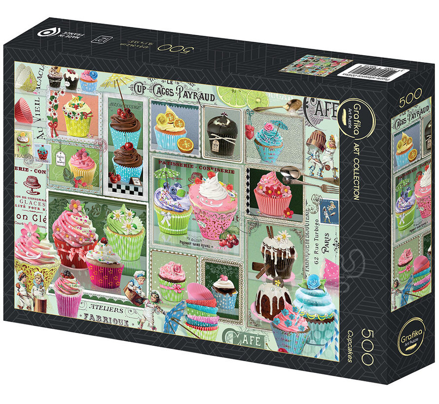 Grafika Cupcakes Puzzle 500pcs