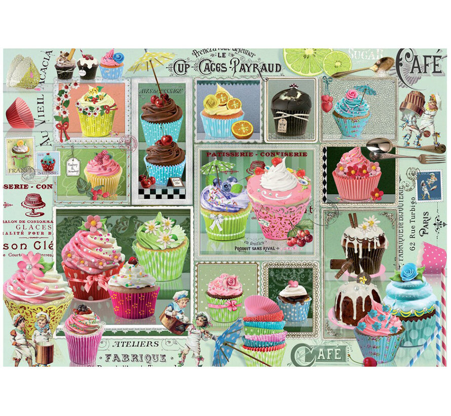 Grafika Cupcakes Puzzle 500pcs