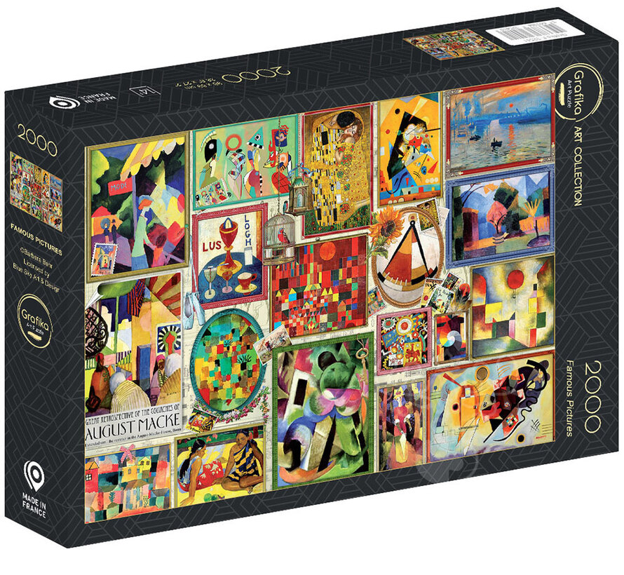 Grafika Famous Pictures Puzzle 2000pcs