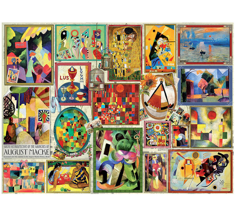 Grafika Famous Pictures Puzzle 2000pcs