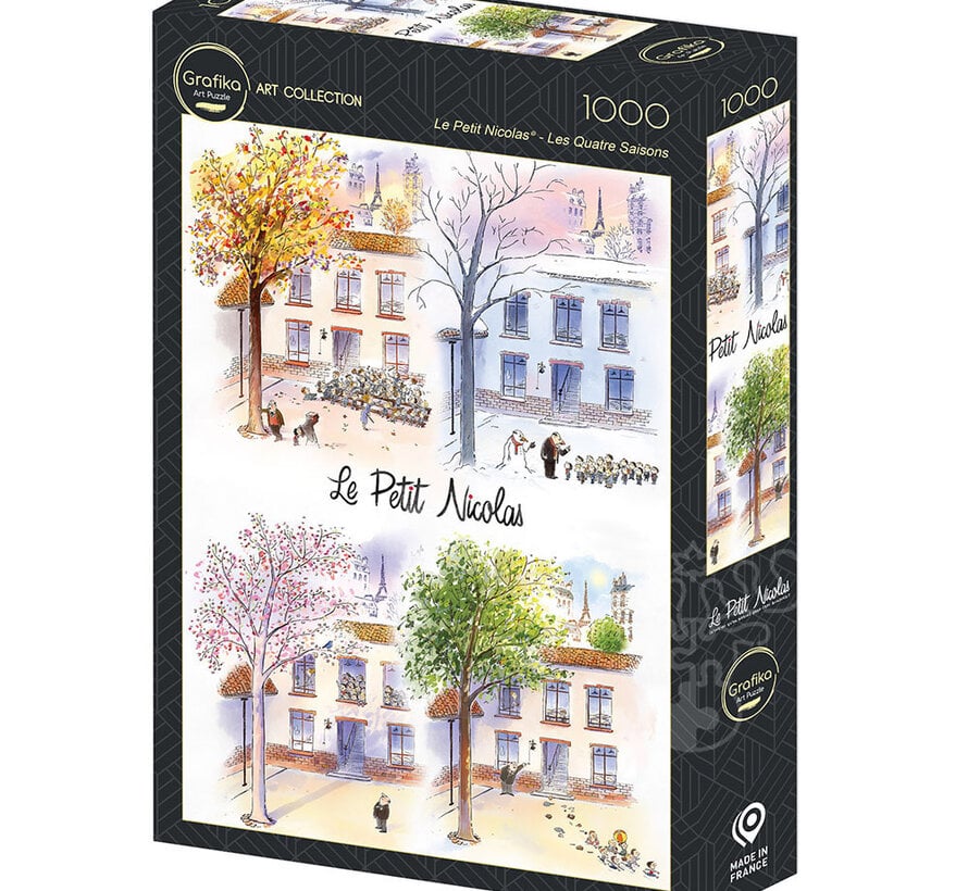 Grafika Le Petit Nicolas - Les Quatre Saisons Puzzle 1000pcs