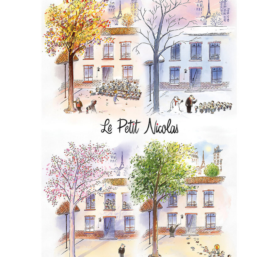 Grafika Le Petit Nicolas - Les Quatre Saisons Puzzle 1000pcs