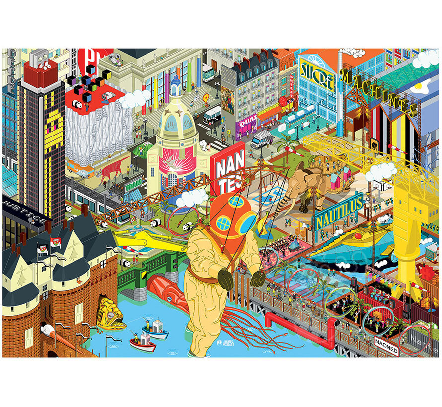 Grafika Nantes Puzzle 1000pcs