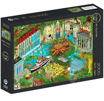 Grafika Grafika Nantes - Végétal Puzzle 2000pcs