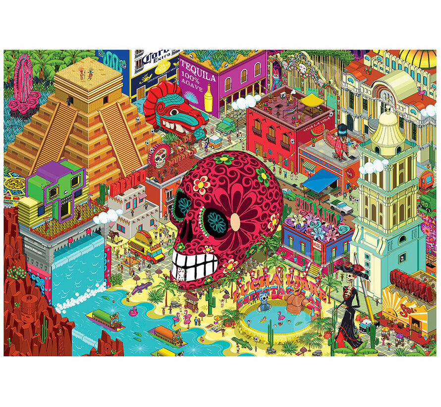 Grafika Mexique (Mexico) Puzzle 1500pcs
