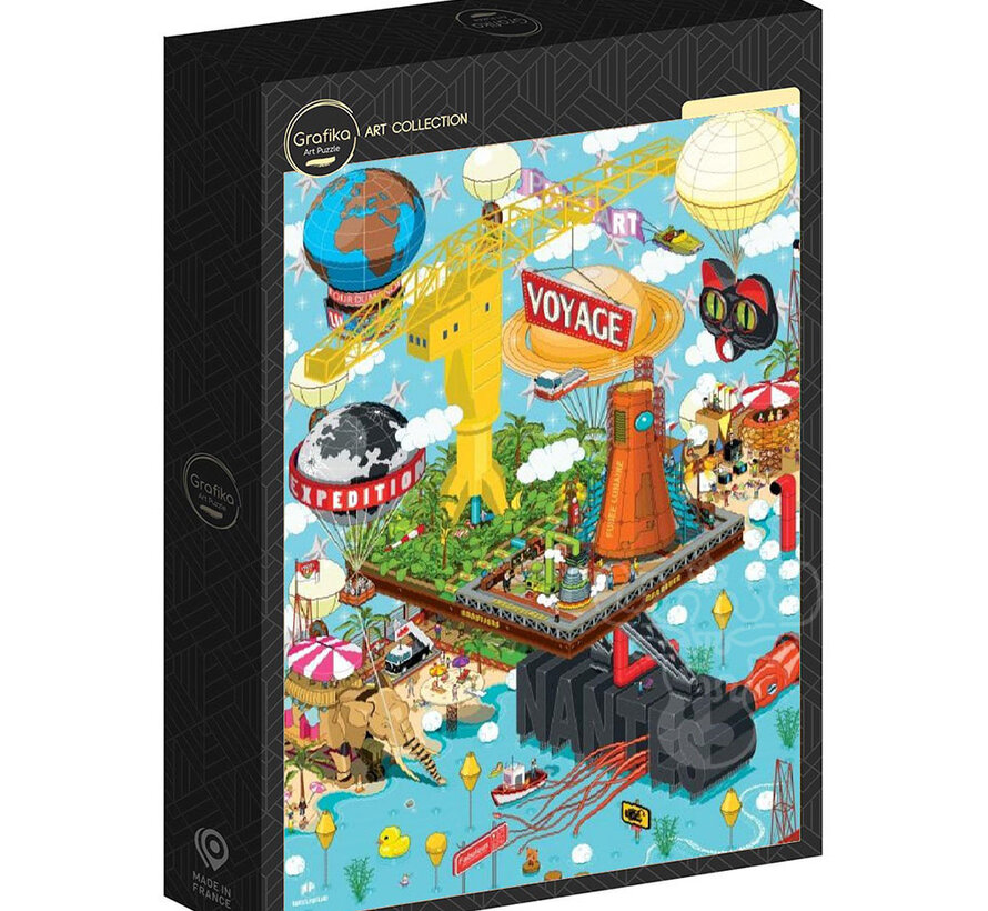Grafika Nantes - Grue Titan Puzzle 1000pcs