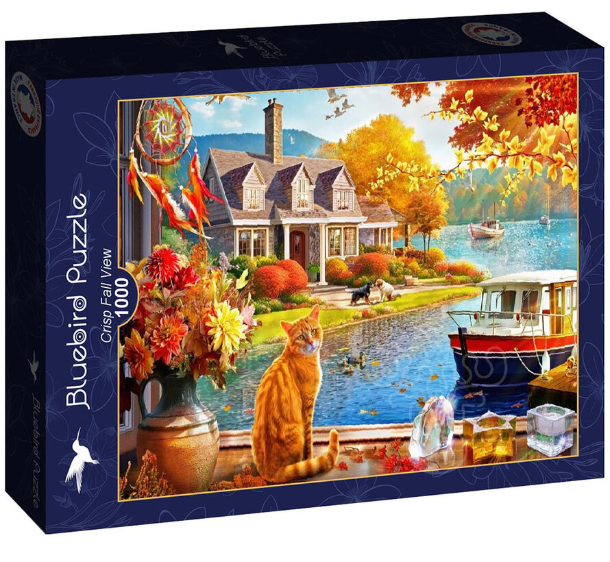 Bluebird Crisp Fall View Puzzle 1000pcs