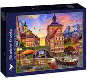 Bluebird Bluebird Old City Hall, Bramberg Germany Puzzle 1000pcs