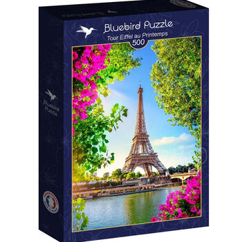 Bluebird Bluebird Tour Eiffel au Printemps Puzzle 500pcs