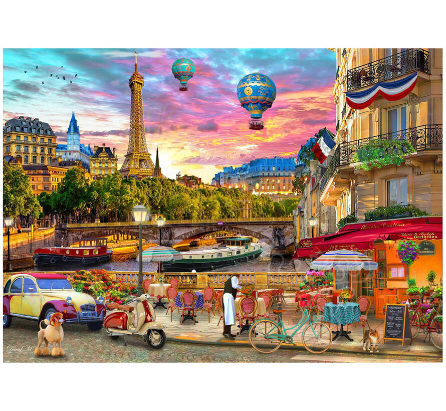 Bluebird City of Love, Paris Puzzle 500pcs