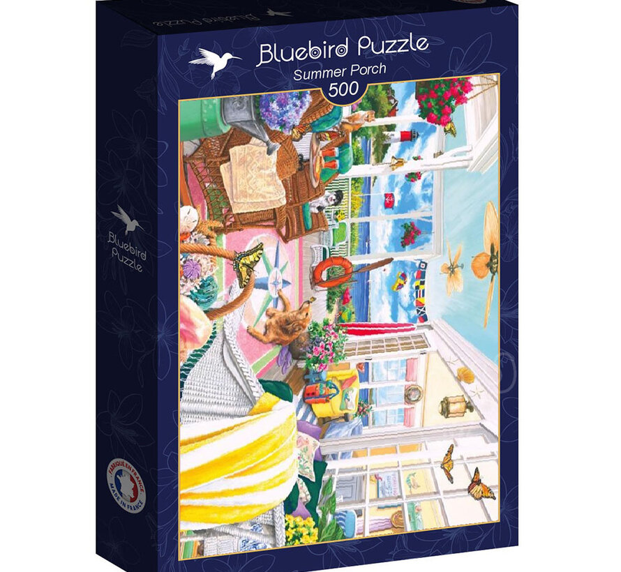 Bluebird Summer Porch Puzzle 500pcs