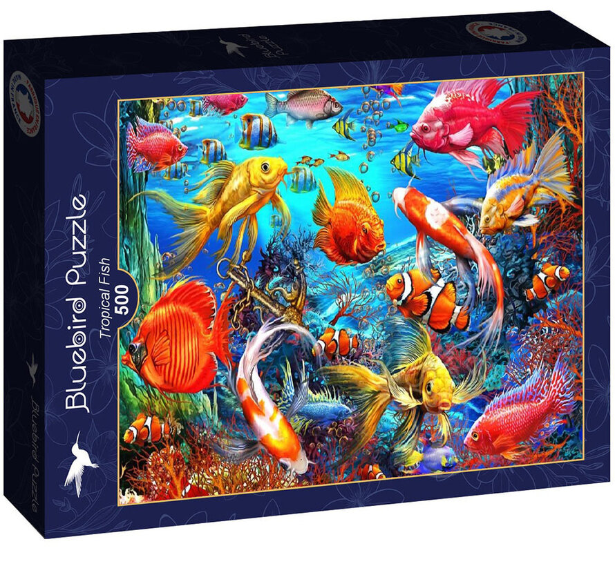 Bluebird Tropical Fish Puzzle 500pcs