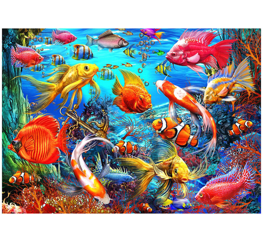 Bluebird Tropical Fish Puzzle 500pcs