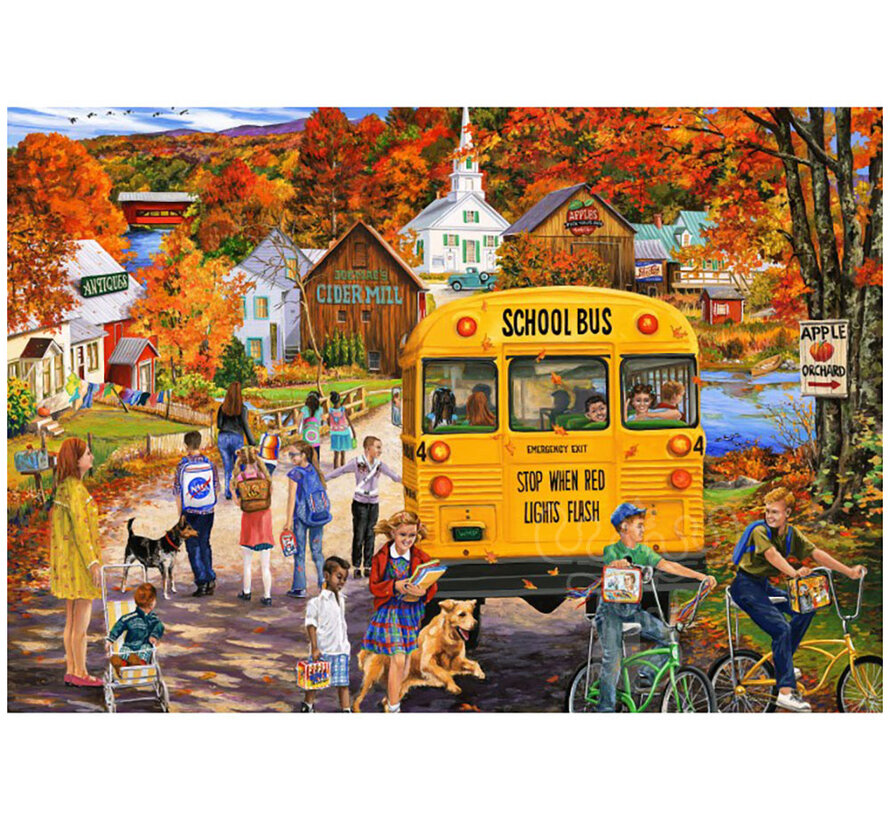 Bluebird The School Bus Puzzle 1000pcs