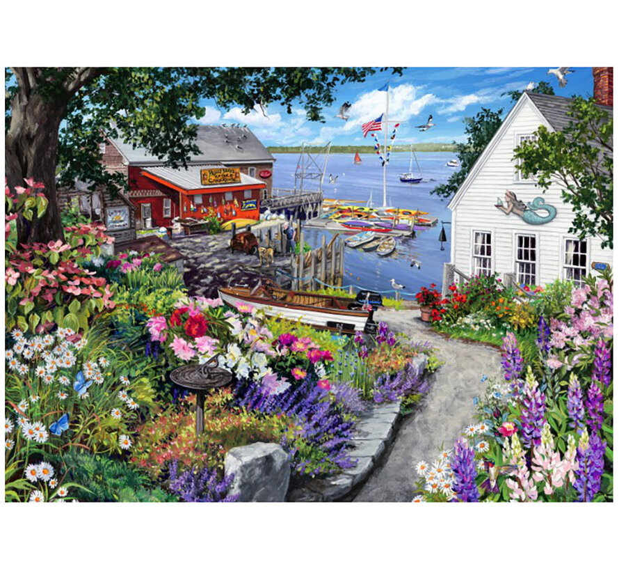 Bluebird Coastal Garden Puzzle 500pcs