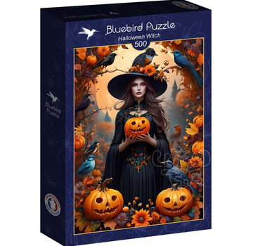 Bluebird Bluebird Halloween Witch Puzzle 500pcs