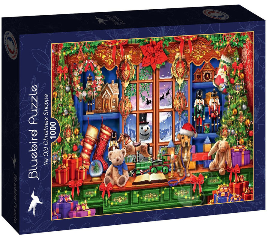 Bluebird Ye Old Christmas Shoppe Puzzle 1000pcs