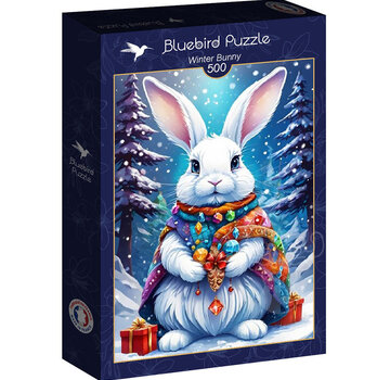 Bluebird Bluebird Winter Bunny Puzzle 500pcs