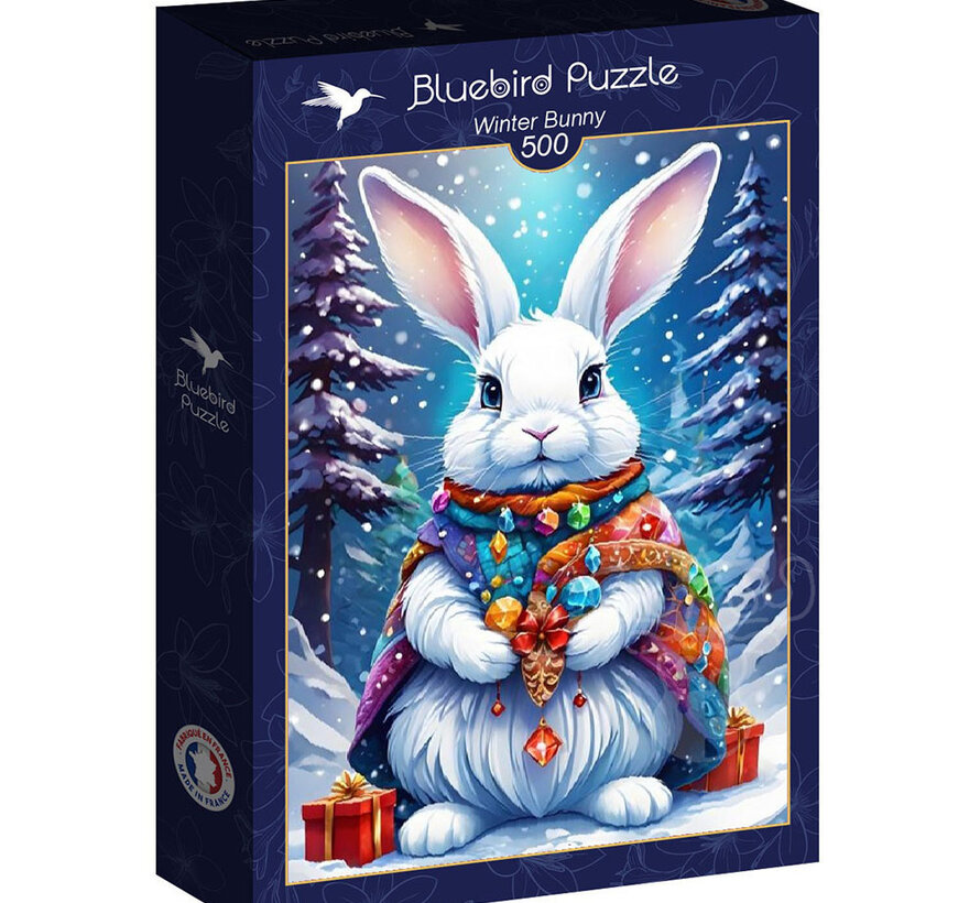 Bluebird Winter Bunny Puzzle 500pcs