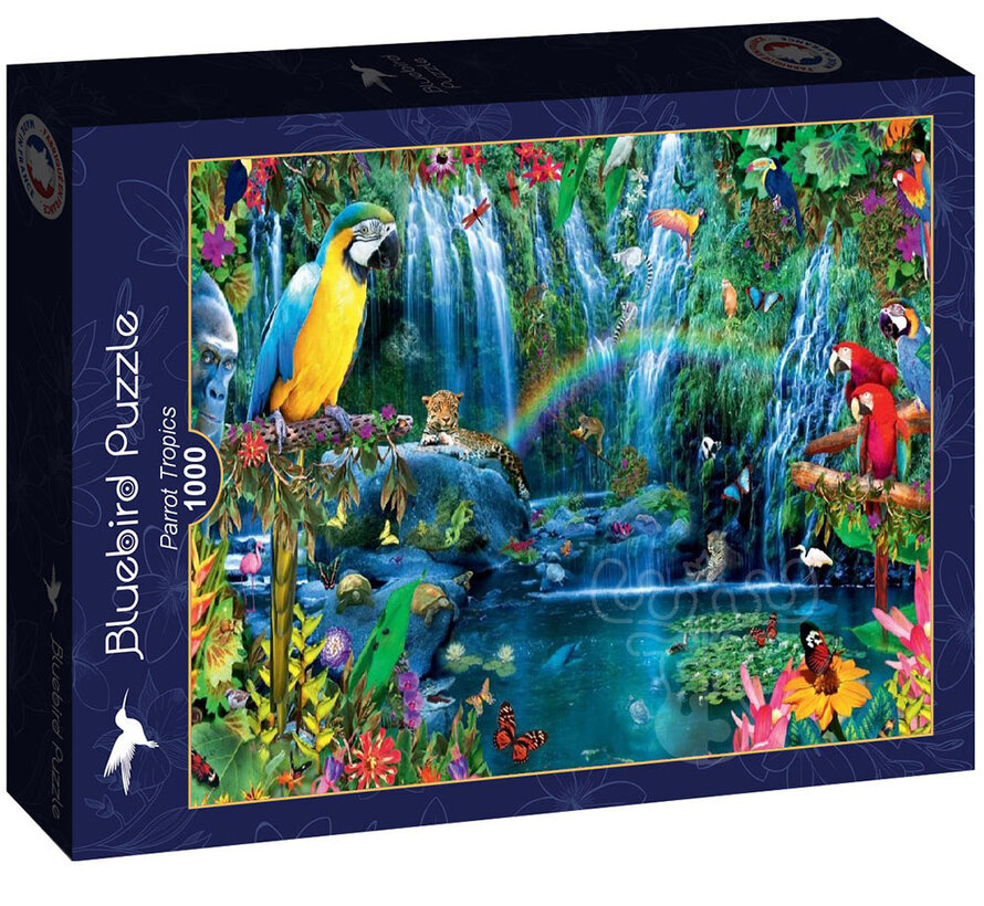 Bluebird Parrot Tropics Puzzle 1000pcs