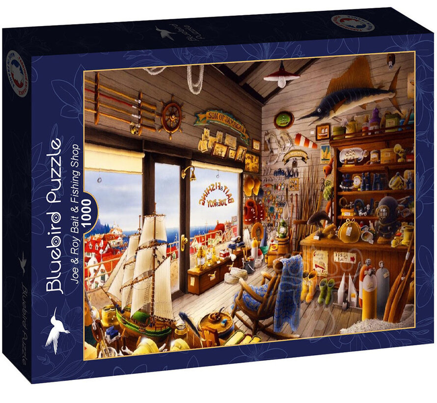 Bluebird Joe & Roy Bait & Fishing Shop Puzzle 1000pcs