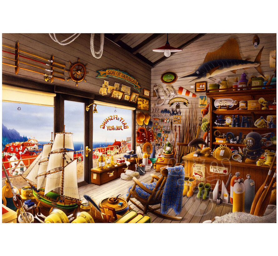 Bluebird Joe & Roy Bait & Fishing Shop Puzzle 1000pcs