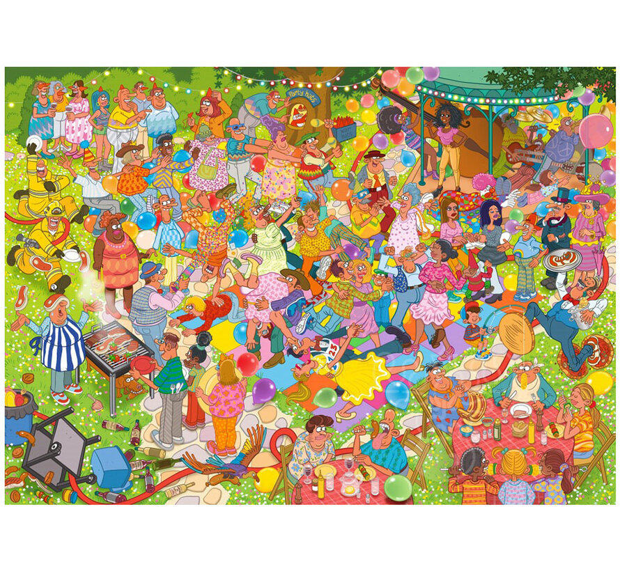 Bluebird Garden Party Puzzle 1500pcs
