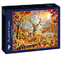 Bluebird Animals In the Fall Puzzle 1000pcs
