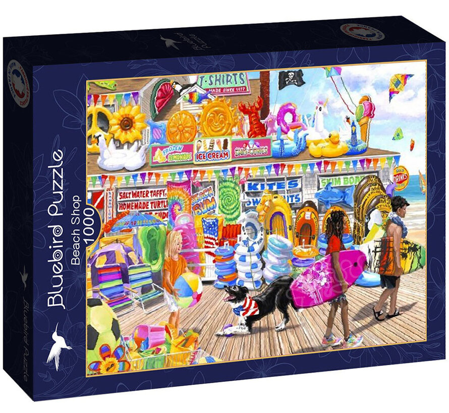 Bluebird Beach Shop Puzzle 1000pcs