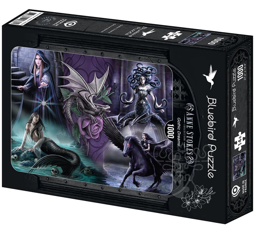 Bluebird Anne Stokes - Gothic Dreams Puzzle 1000pcs